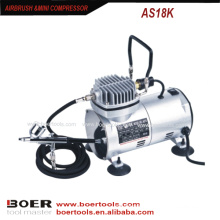 Make up mini compressor airbrush compressor kit